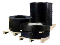  
 Flejes met�licos de hierro y acero con varios anchos y espesores, permiten m�ltiples usos 
 